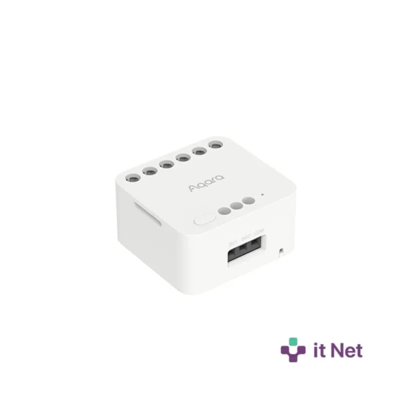 AQARA -DCM-K01	(Реле двухканальное с сухим контактом Aqara T2)
