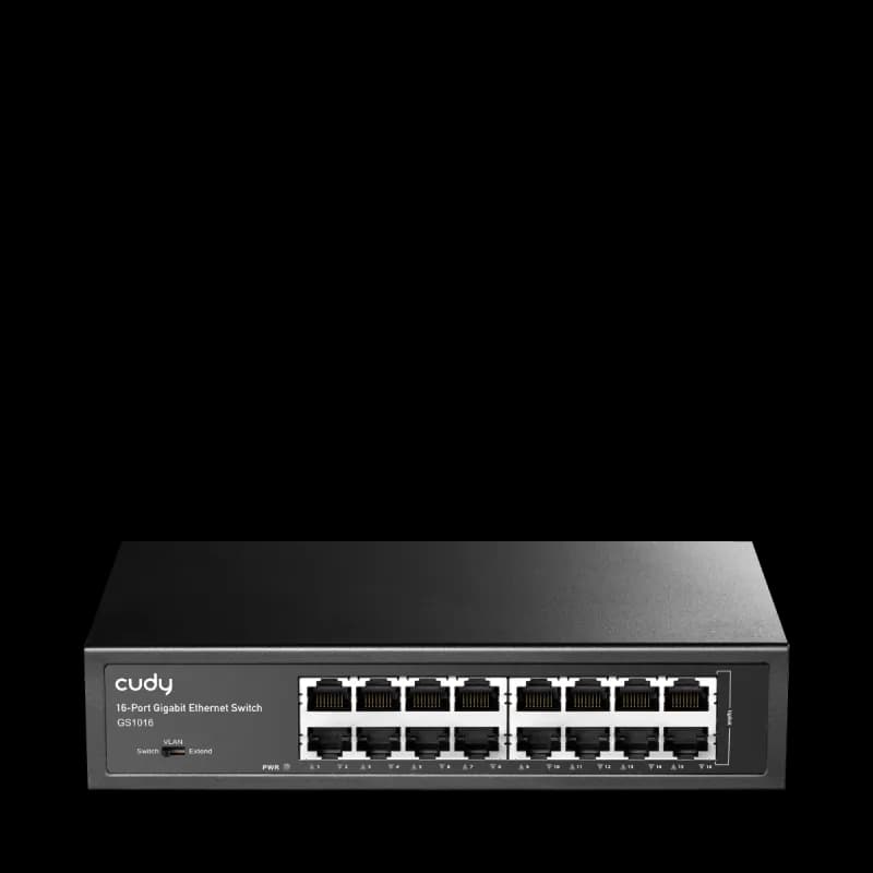 CUDY GS1016 16-PORT GIGABIT METAL SWITCH