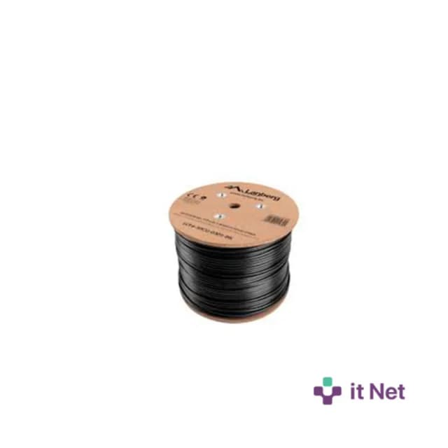 LW CAT6 FTP OUTDOOR 305M (Qora, baraban)