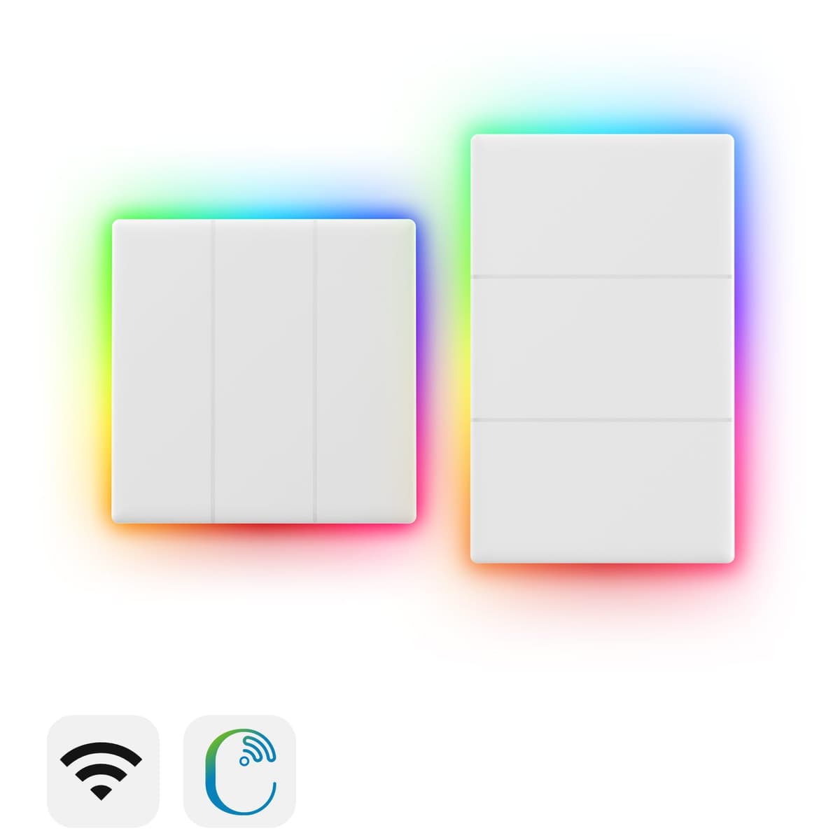 SONOFF -T5-3C-86 (Выключатель трёхклавишный Wi-fi Sonoff T5 Белый)