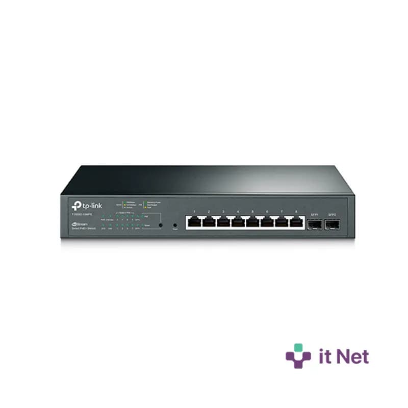 TP-LINK T1500G-10PS (TL-SG2210P) 8P Gigabit POE