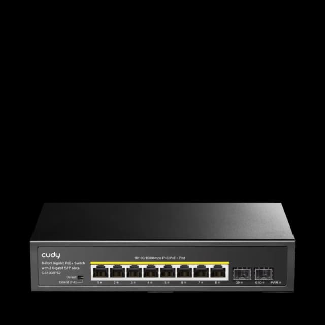 CUDY GS1008PS2 8 port gigabit poe+ 120W (sfp2)