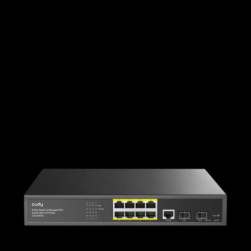 CUDY GS2008PS2 8 PORT LAYER 2