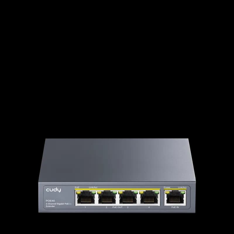 CUDY-POE40 (4-Channel Gigabit PoE++ Extender)