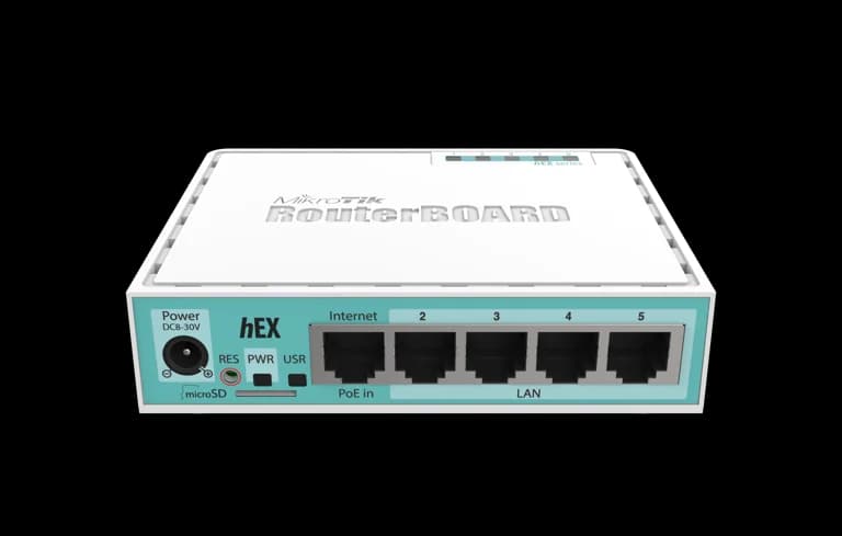 Mikrotik RB750Gr3 (hex)