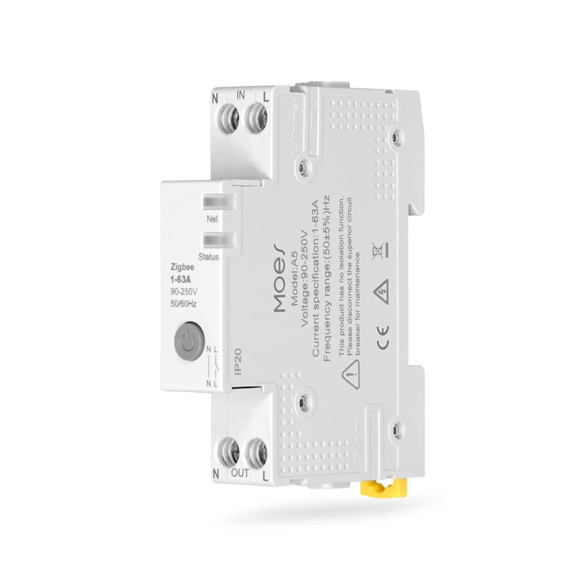 WCB-SC-3P80-EN (Умный автоматический выключатель 3P80A Moes Wi-fi)