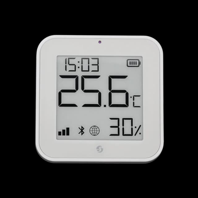 Shelly BLU H&T Display ZB (Датчик температуры и влажности с дисплеем)