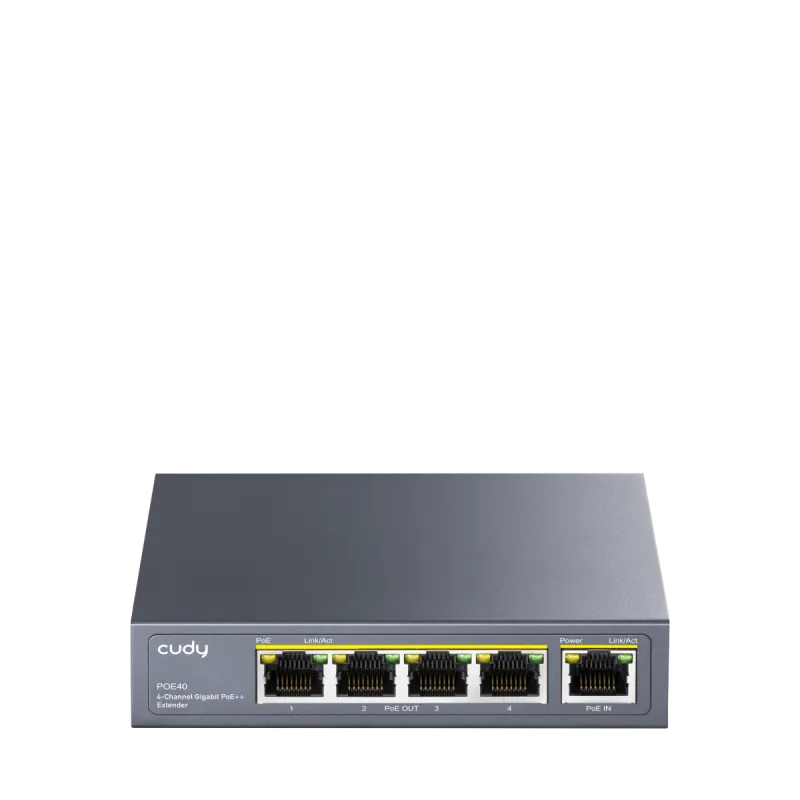 Itnet CUDY-POE40 (4-Channel Gigabit PoE++ Extender) — купить в Ташкенте ...